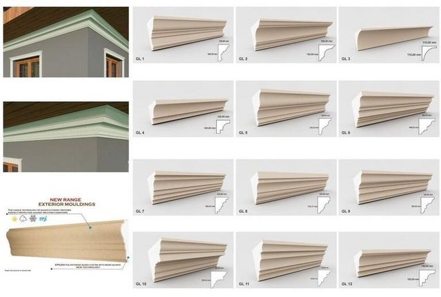 Image 2 of Exterior & Interior Mouldings Cornices, Crown Cornices, Wind
