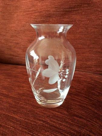 Image 2 of Royal Doulton Crystal Vase Un-used
