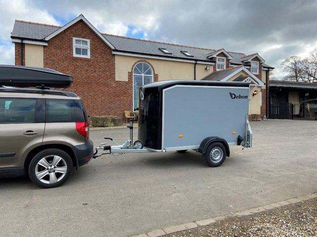 Preview of the first image of Debon c255 Box trailer £3100 + vat.