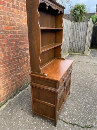 Image 3 of Old Charm Welsh Dresser / Display Cabinet