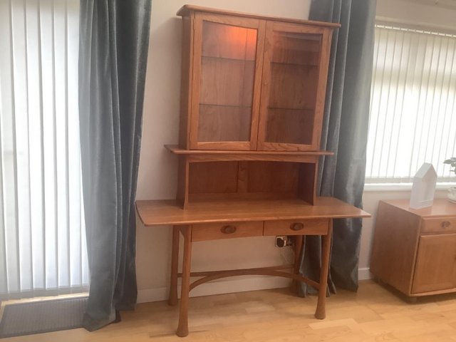 Preview of the first image of RARE ERCOL KELMSCOT CABINET DESK/DRESSER.