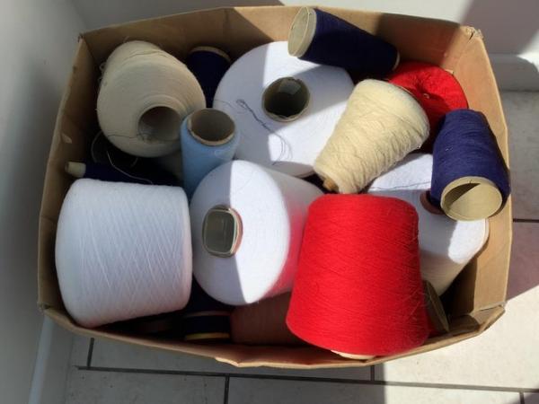 Cotton Overlocking Thread LARGE BOX OF SEWING COTTON/OVERLOCKING THREAD For Sale in Ruardean ...