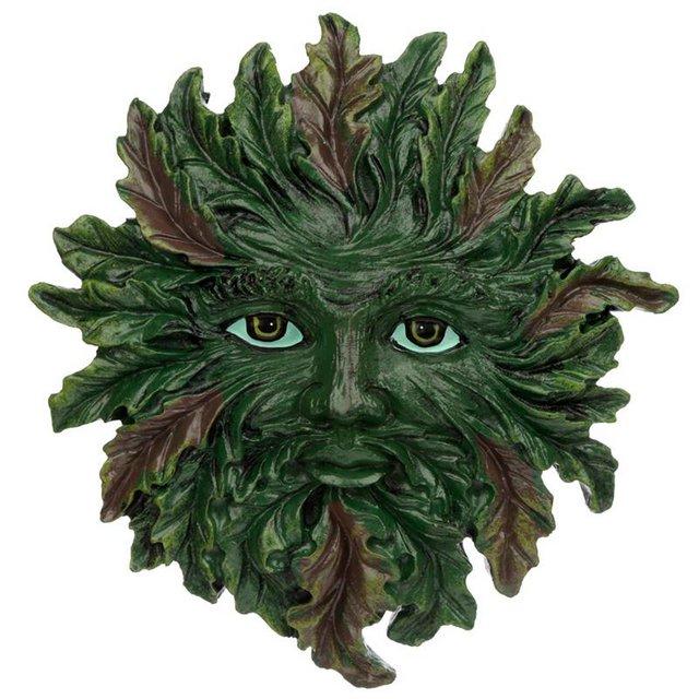 Preview of the first image of Fantasy Green Treeman Wall Plaque. Free  postage.