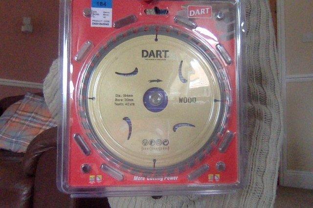 Image 1 of 8 Brand new Dart TCT circular saw blades for £20
