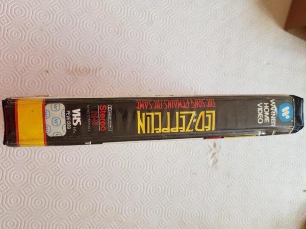 Image 2 of LED ZEPPELIN THE SONG REMAINS THE SAME VHS VIDEO TAPE