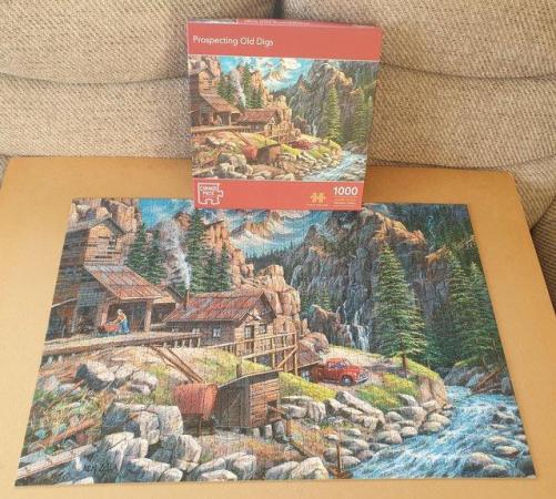 Image 3 of 1000 piece jigsaw called PROSPECTING OLD DIGS  by CORNER PIE