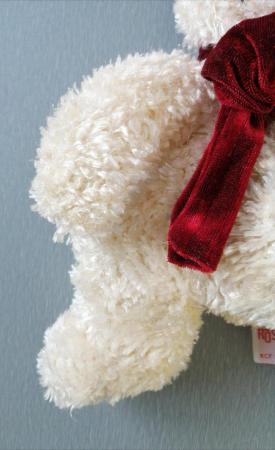 Image 5 of Freezy Snowman Soft Toy by Russ Berrie.  Length 12 Inches.