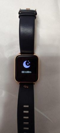 Image 17 of Radley London Smart Watch Series 6 Navy Leather Strap