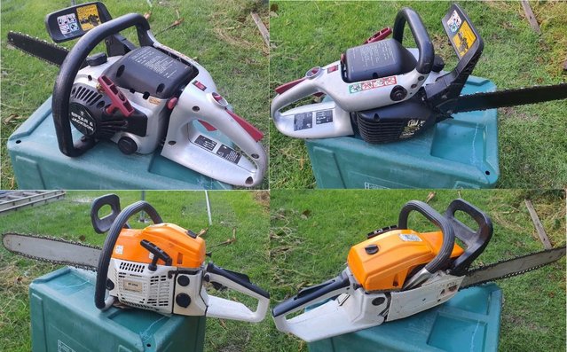 Image 3 of Chainsaws (x2) = MT-9999 and Spear & Jackson