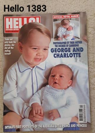 Image 1 of Hello Magazine 1383 - George & Charlotte -Intimate Portraits