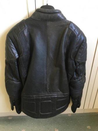 Image 2 of Motorcycle Genuine Leather Jacket