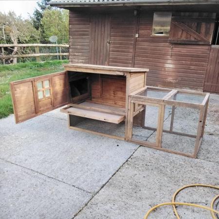 Image 1 of Useful , easy to manage hen house & run.