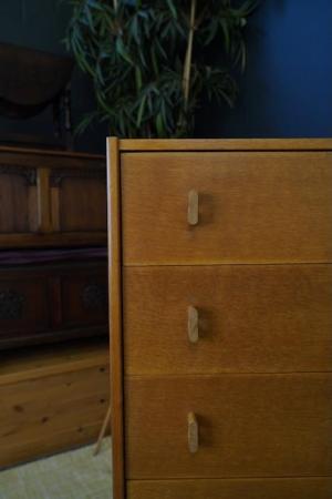Image 13 of Mid Century 1960s Chest of Drawers Tallboy for Stag