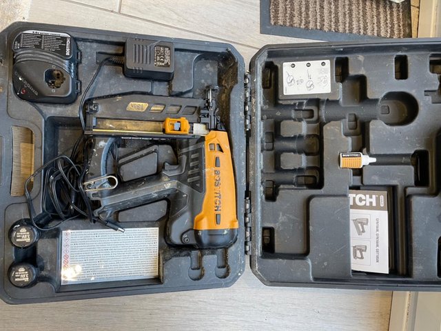 Preview of the first image of Bostich nail gun with charger..