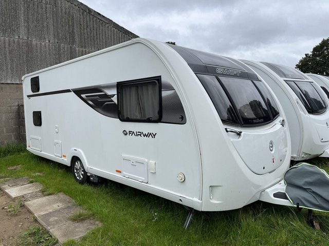 Preview of the first image of Swift Fairway 590 upgraded model to Swift Major 6TD. 6 berth.