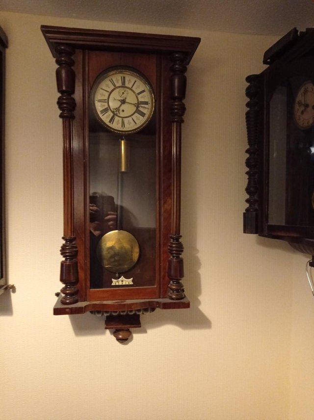 Preview of the first image of Antique Wall Clock (Non Chiming Very Old) * NOW REDUCED.