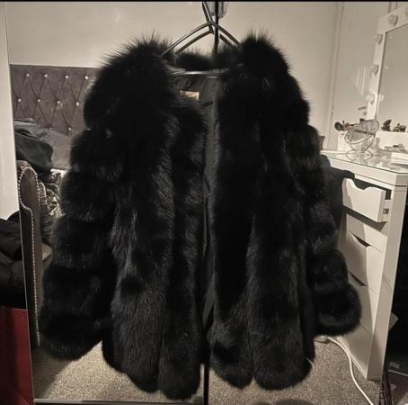 Image 1 of Dorelondon Fur Coat only worn twice, excellent condition. Ca