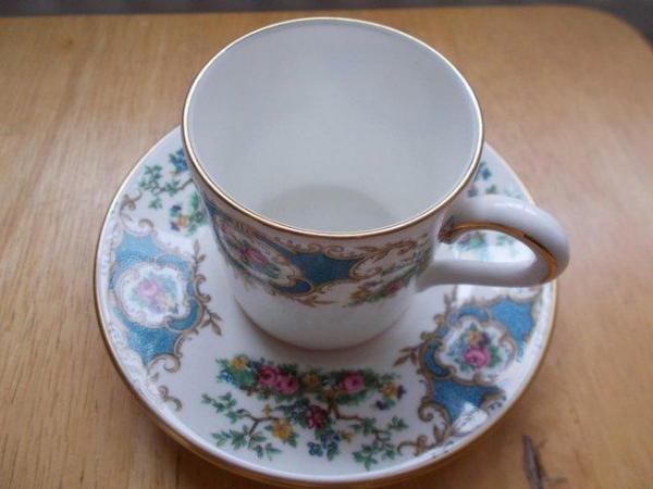 Image 3 of Coalport bone china coffee cup and saucer