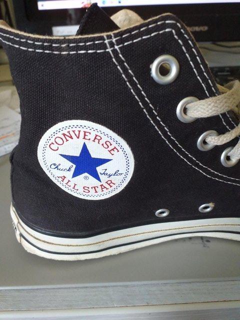 Preview of the first image of Genuine Vintage Converse All Star boots.