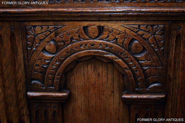 Image 63 of A TITCHMARSH & GOODWIN CARVED OAK BLANKET CHEST BOX TRUNK