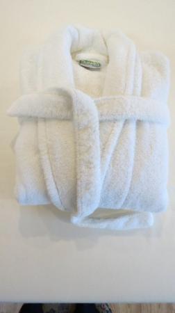 Image 1 of Bath Robe colour white By Dunelm