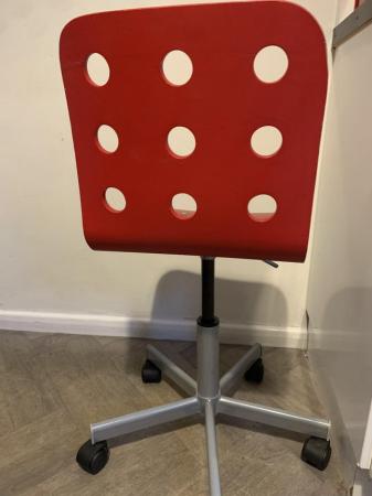 Image 2 of Children’s Ikea Red Chair