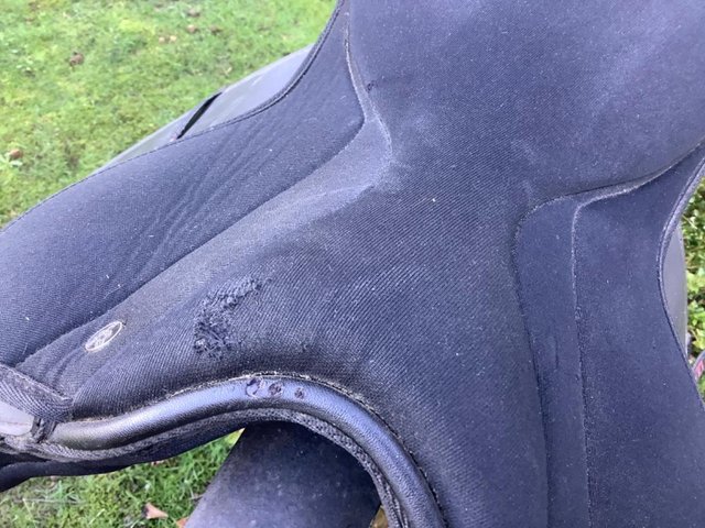 Preview of the first image of Thorowgood Maxam pony saddle 14.5 “.