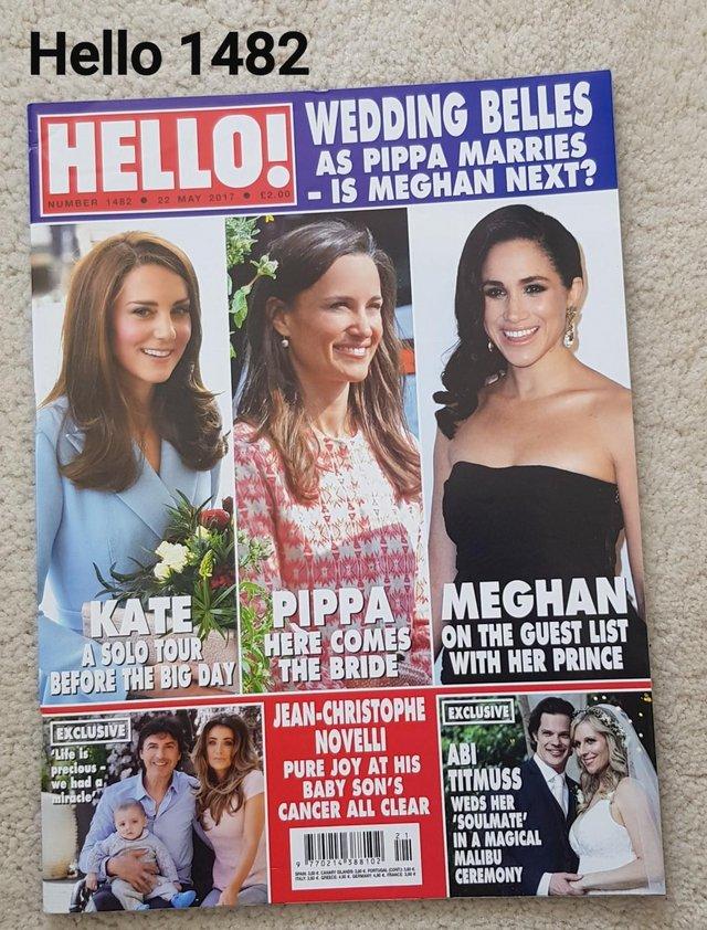Preview of the first image of Hello Magazine 1482 - Wedding Belles - Pippa.
