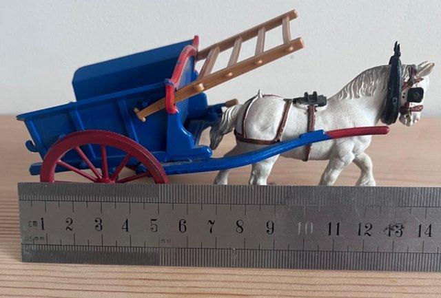 Image 3 of BRITAINS Horse and Cart. 1972. Made in England.
