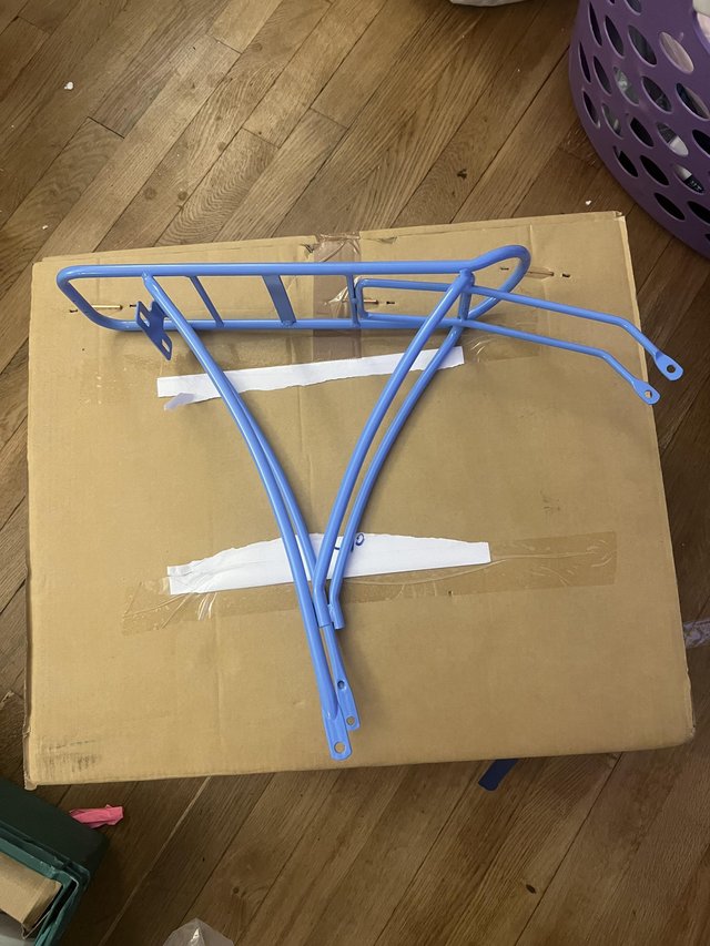 Preview of the first image of Bike rack for a pannier bag.