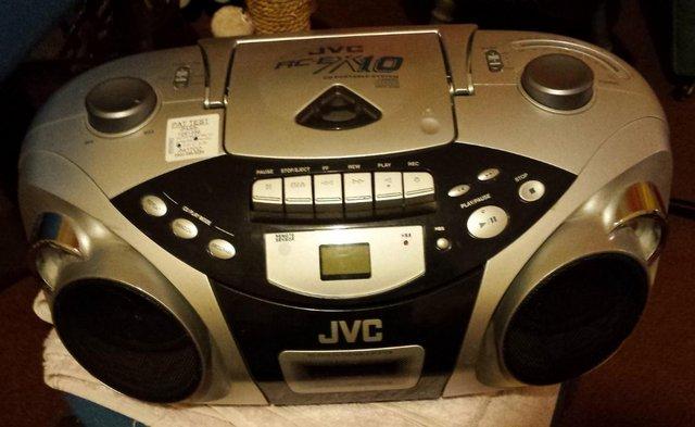 Image 2 of JVC Working Ghetto Blaster or 'Boom Box'