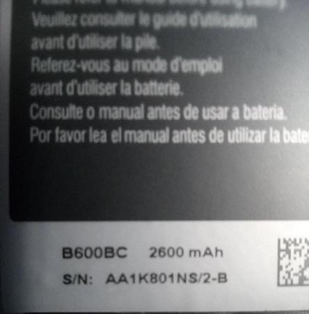 Image 2 of Samsung Galaxy S4 GT-I9505 2600mah NEW Batteries (Pair)(New)