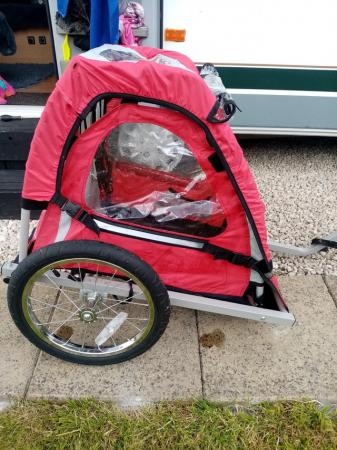 Image 2 of Child/dog bike trailer, good condition