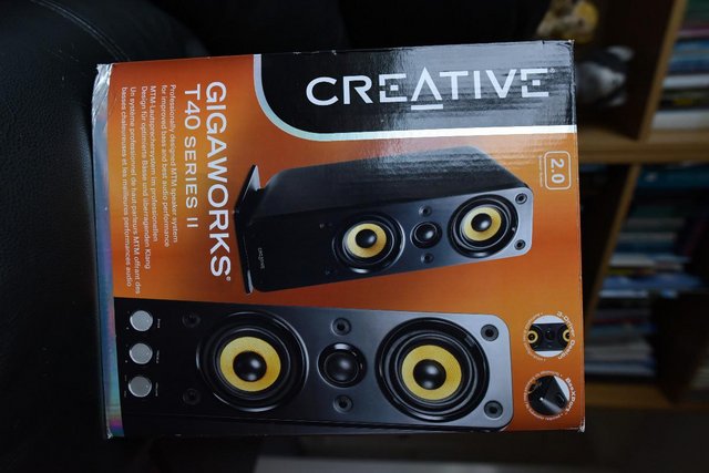 Preview of the first image of Creative Gigaworks T40 Series II Desktop stereo speakers.