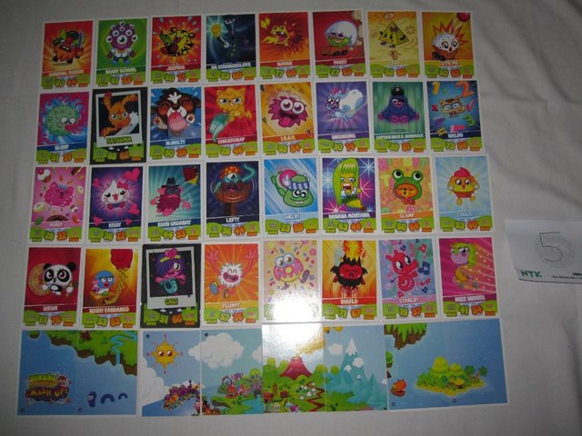 Preview of the first image of Moshi monster mash up cards bundle 5.