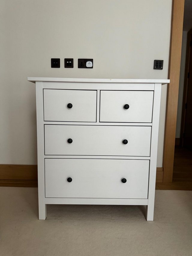 Preview of the first image of White chest of drawers IKEA.