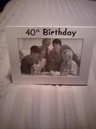 Image 1 of 40th Birthday Picture Frame XXX