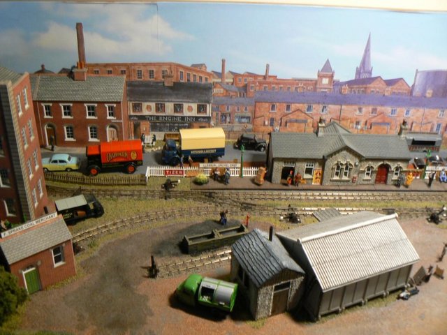 Preview of the first image of Model Railway Layout 009 narrow gauge layout exhibition stan.