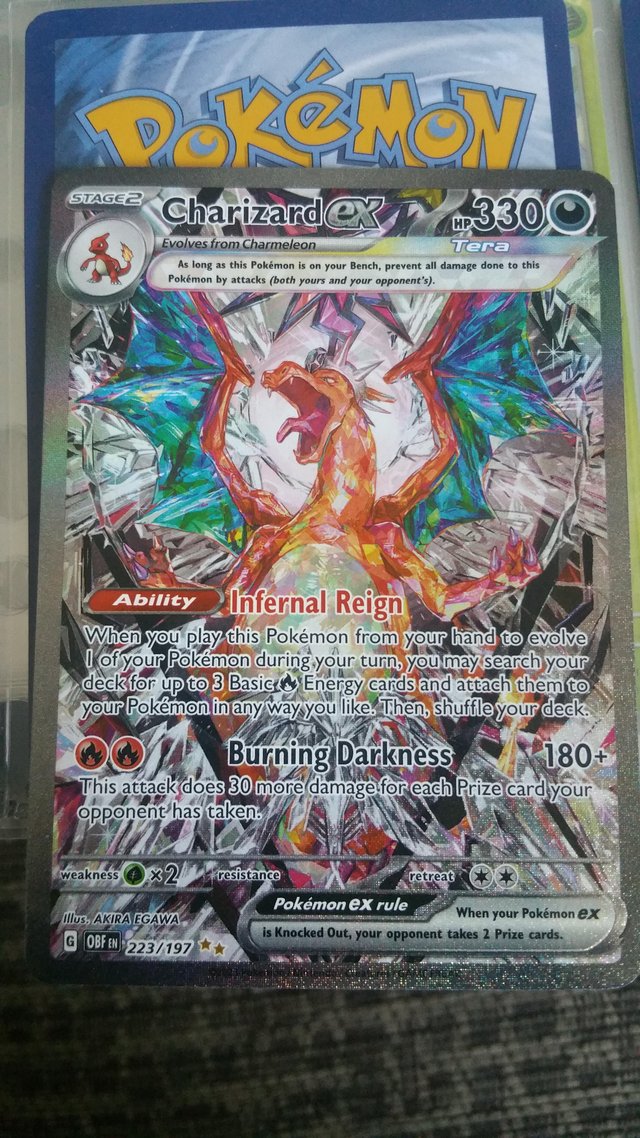 Preview of the first image of Pokemon Obsidian flames complete set.
