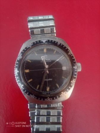 Image 3 of Vintage Swiss Watch. Cyma Diving Star, Autorotor automatic