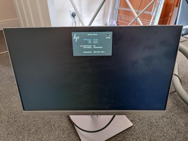 Image 4 of 3x 21.5" hp monitors for sale, NO leads.