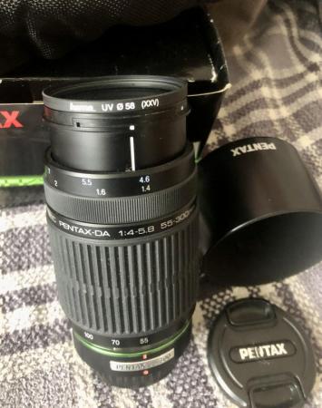 Image 3 of Pentax da 55-300 zoom lens f4.5 -8