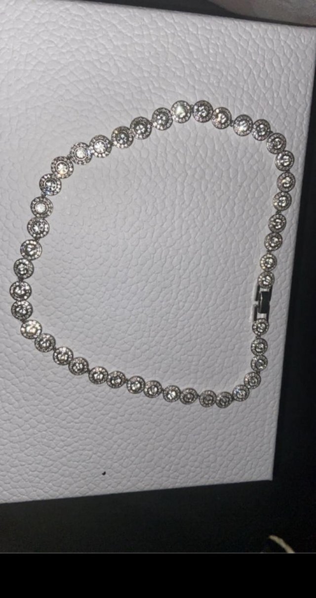 Preview of the first image of Swarovski angelic necklace.
