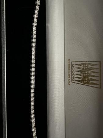 Image 3 of 18ct diamond tennis bracelet