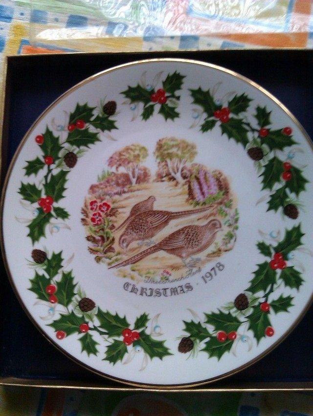 Preview of the first image of Royal Grafton Vintage 1978 Collectors Plate Twelve Days Chri.