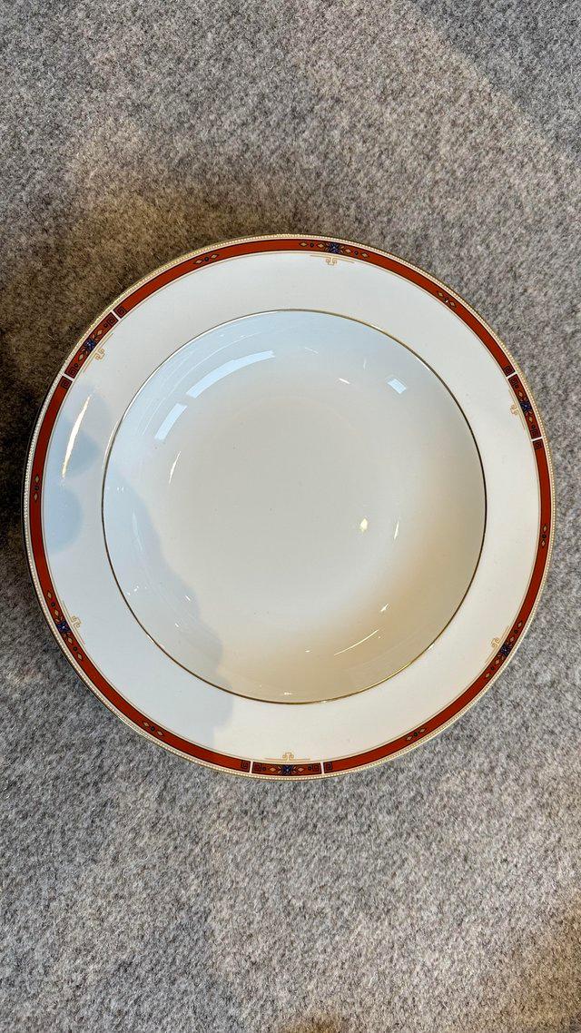 Preview of the first image of Wedgewood China Colorado Bowls 9”.