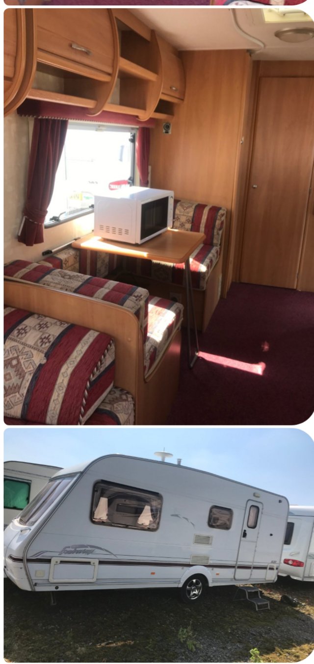 Preview of the first image of 2002 Swift 4 berthtouring caravan.