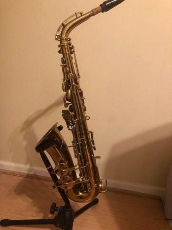 Image 3 of Alto saxophone Buescher Aristocrat Art Deco 1938