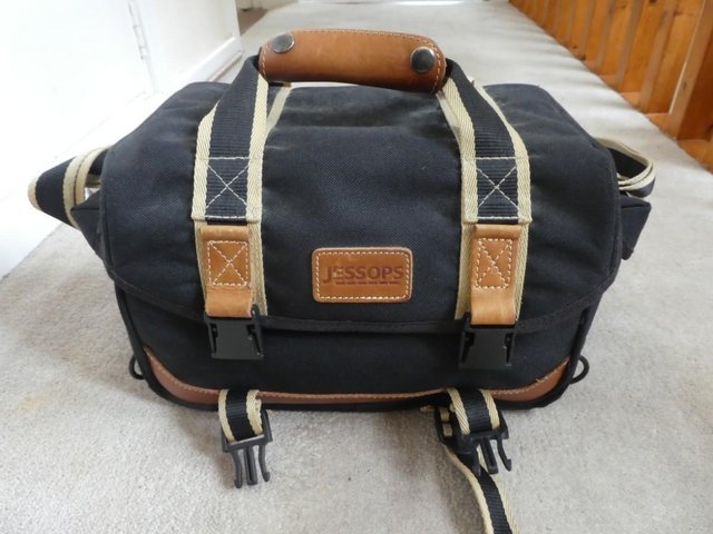 Preview of the first image of Jessops Camera/Video Shoulder Bag large with inserts,straps.