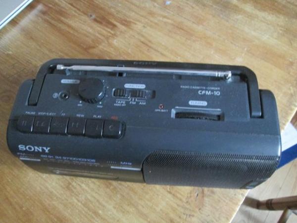 Image 2 of Sony Radio Cassette Recorder CFM-10